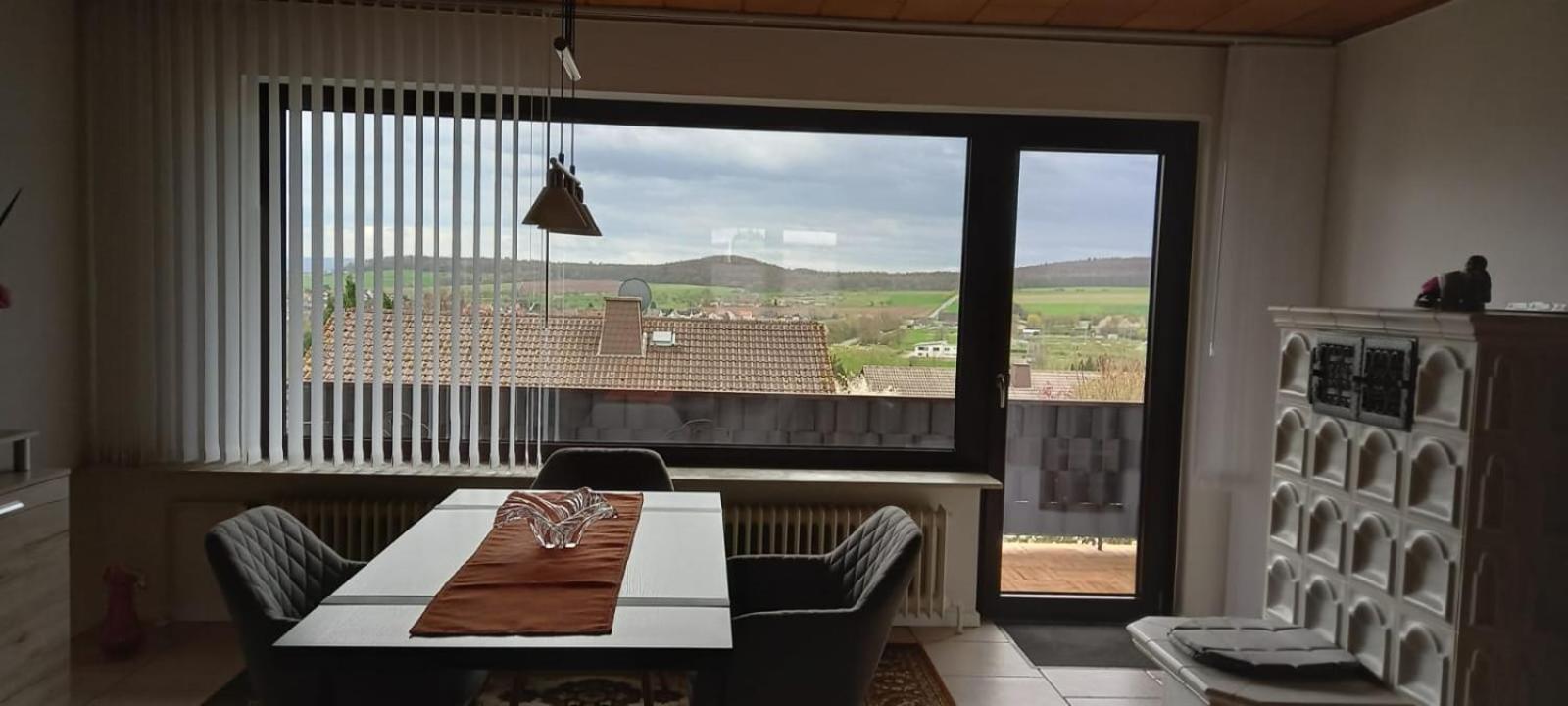 Ferienwohnung Talblick Ahnatal Dış mekan fotoğraf
